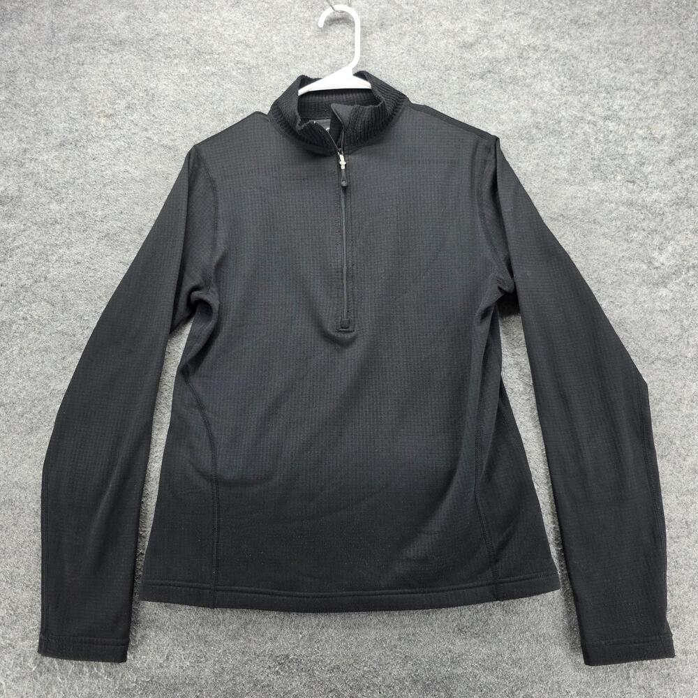 Magellan Outdoors Pullover Womens Medium Quarter Zip Long Sleeve Stretch Shirt